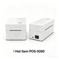 Imprimante d'étiquettes de codes-barres thermique portable POS-9260, format 4x6, pour bordereaux d'expédition, prix usine