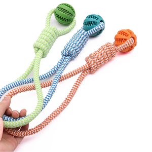 Juguete de Goma Ecológico con Forma de Huevo Escalfado y Cuerda para Limpieza Dental de Mascotas, Resistente a Mordidas para Perros Pequeños y Cachorros - Product Image 5