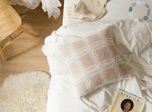 Msg Nuovo Autunno e Inverno <span class=keywords><strong>Natale</strong></span> Waffle Rosso Arredamento Casa Fotografia Arredamento Cuscini Lavorati a Maglia - Product Image 3