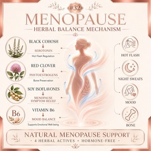 Cápsulas de Suplemento para la <span class=keywords><strong>Menopausia</strong></span> OEM, Black Cohosh, Salvia, DIM, Ashwagandha, para los Brotes de Calor, Hormonal, Vegano, Venta al por Mayor, Marca Privada - Product Image 2