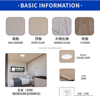 Cabine Apple, usine chinoise, cabine préfabriquée modulaire, maison mobile pour l'hébergement sur chantier