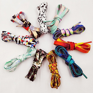 Lacets personnalisés pas chers pour chaussures de sport – Lacets imprimés par transfert à chaud – Direct usine - Product Image 1