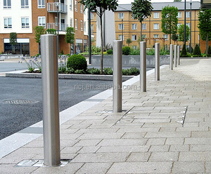 Dissuasori fissi in acciaio inossidabile di buona qualità <span class=keywords><strong>segnaletica</strong></span> marca di sicurezza di parcheggio paletto - Product Image 3