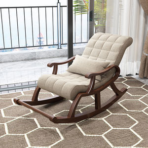 Ghế thư giãn gỗ hình thiên nga thiết kế Châu Âu, ghế thư giãn kiểu Trung Quốc dành cho phòng khách, phòng ngủ, căn hộ, phòng ăn, giá rẻ - Product Image 5