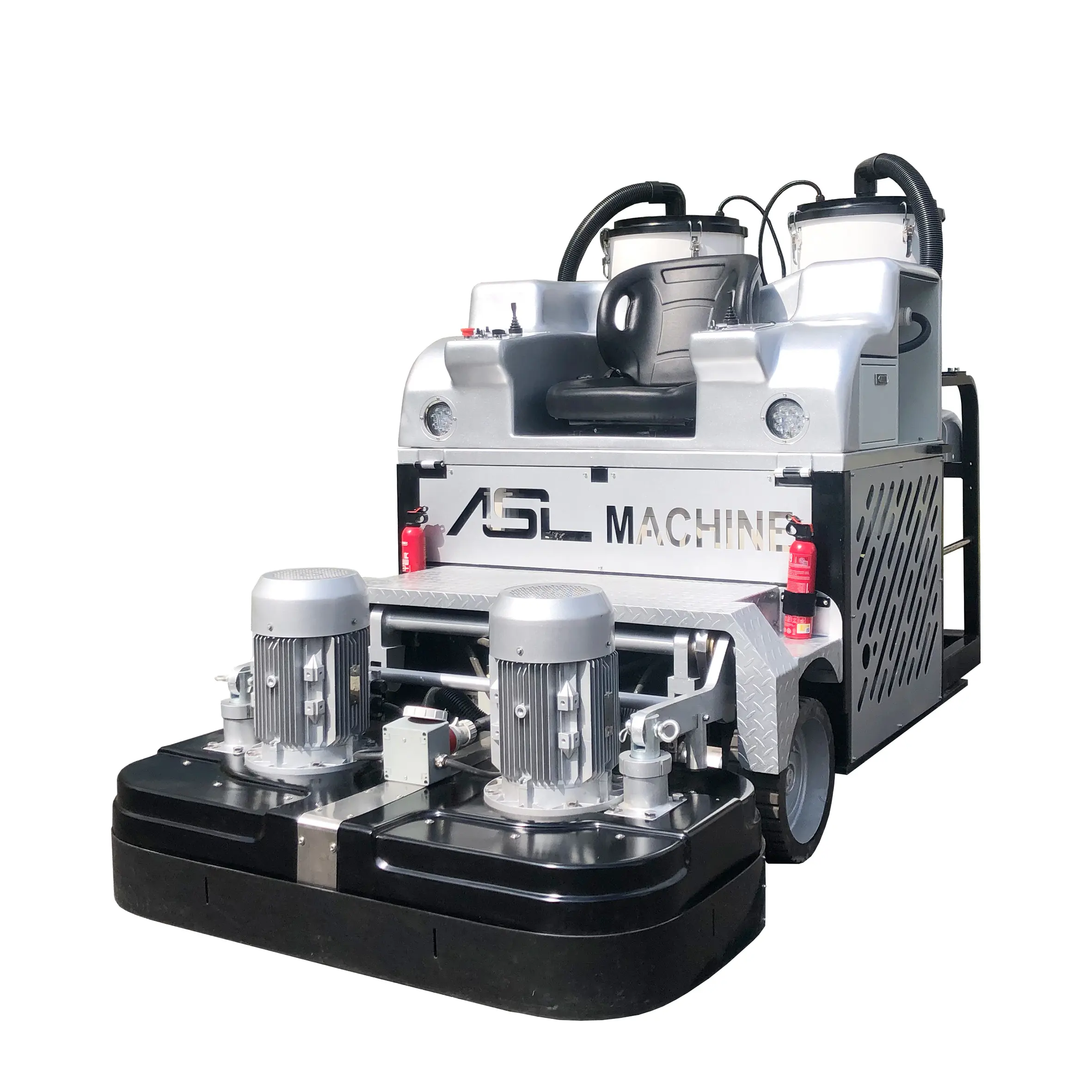 Amoladora ASL-GR2 suelo de hormigón, 15kW, 24 cabezales, Máquina rectificadora con vacío