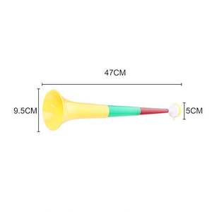 Corneta de PVC Personalizada para Estadios de Fútbol, Vuvuzela con Colores de Bandera Nacional, Corneta de Plástico de Tres Secciones para Aficionados al Fútbol, para Animar - Product Image 2