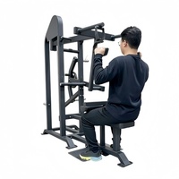Machine de musculation professionnelle à charge libre Iso-Lateral pour tirage haut assis