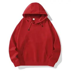 Blank Hoodies Hoge Kwaliteit 320Gsm Xxxxxxl Custom Prints Casual Katoen Elasthan Fabrikanten Pullover Hoodies Sweatshirts