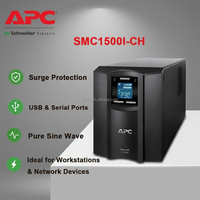 SMC1500I-CH Smart-UPS Fasa Tunggal 1500VA 900W Unit Daya Cadangan dengan Baterai Asam Timbal VRLA Internal Output Gelombang Sinus Murni