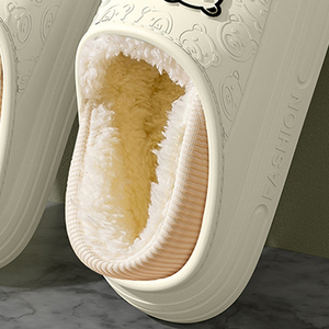 Pantofole Impermeabili per Casa, Unisex, Chiusure Antiscivolo, Suola Spessa, Calde e Morbide per Interni ed Esterni, Scarpe Invernali - Product Image 4