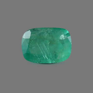 Émeraude naturelle de 3,25 carats, certifiée Panna, pierre précieuse verte de haute qualité, pierre d'exportation pour bague, pendentif, bijoux - Product Image 3