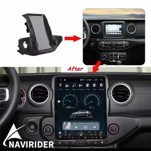 หน้าจอแอนดรอยด์ 12.1 นิ้ว สำหรับติดตั้งในรถยนต์ วิทยุติดรถยนต์ Jeep Wrangler ปี 2018-2022 พร้อมระบบนำทาง GPS, Carplay, เครื่องเล่นมัลติมีเดีย, เครื่องเล่นวิดีโอ รับประกัน 1 ปี - Product Image 2