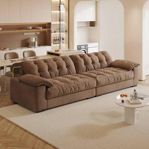 Divano da <span class=keywords><strong>soggiorno</strong></span> Premium popolare divano di lusso <span class=keywords><strong>moderno</strong></span> Cloud mobili <span class=keywords><strong>per</strong></span> la casa bianco crema tessuto Design divano <span class=keywords><strong>per</strong></span> la stanza - Product Image 1