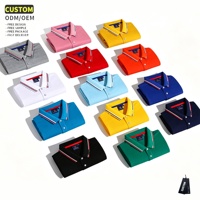 Polo en coton pour homme à prix réduit, vente en gros, polos personnalisés brodés, t-shirts de travail, polos unis vierges grandes tailles