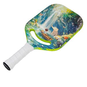 Raquette de pickleball en fibre de carbone, design sans bordure de 16 mm pour des performances de compétition - Product Image 3