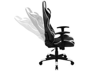 Chaises de bureau de jeu Support lombaire réglable Cuir PU Dossier haut Chaise de jeu vidéo <span class=keywords><strong>PC</strong></span> Adultes Chaise <span class=keywords><strong>d</strong></span>'ordinateur pivotante réglable - Product Image 3