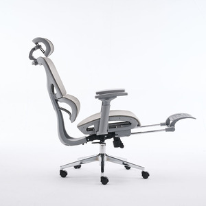 <span class=keywords><strong>Chaise</strong></span> de bureau de luxe ergonomique universelle à dossier divisé, entièrement réglable en hauteur, avec soutien lombaire complet - Product Image 1