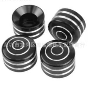 Tapas de tornillos de culata de motocicleta Moshark, aluminio CNC, negro y plateado, para Harley Davidson Softail Dyna Fat Boy - Product Image 4