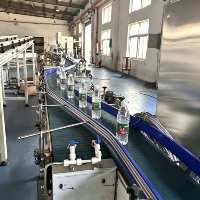 Chaîne à lames en acier inoxydable pour convoyeur de bouteilles d'eau, avec produit stable pour le remplissage de bouteilles PET, opérations de ligne d'emballage