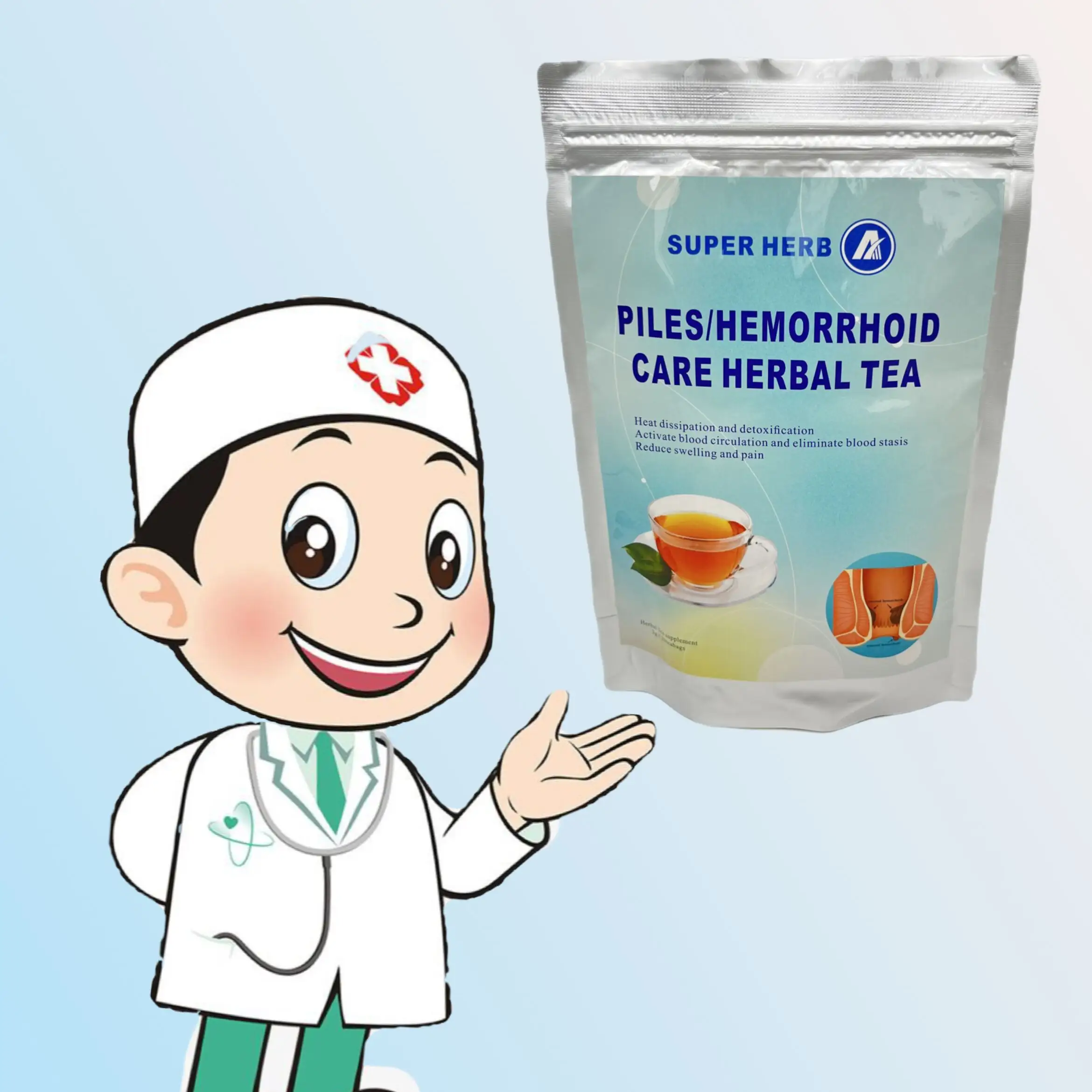 शीर्ष बेच उत्पादों 2023 सुपर के उपचार के लिए जड़ी बूटी अच्छी बवासीर बवासीर/बवासीर देखभाल चाय