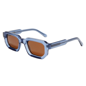 2025 nuevas gafas de sol gruesas con montura pequeña, gafas de sol cuadradas de moda Vintage, gafas de sol europeas para mujer - Product Image 1