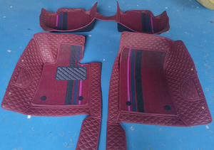 Alfombrillas <span class=keywords><strong>de</strong></span> Coche <span class=keywords><strong>de</strong></span> Cuero Personalizadas en 3D, Impermeables, <span class=keywords><strong>de</strong></span> Lujo, Juego Completo, 3.5mm <span class=keywords><strong>de</strong></span> Grosor, Diseño <span class=keywords><strong>de</strong></span> Diamantes, Venta al Por Mayor 2022 - Product Image 5