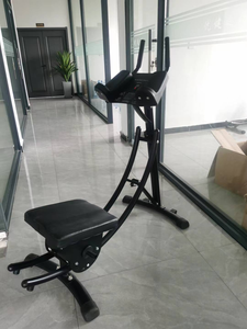 Nhà Phòng tập thể dục tập thể dục trong nhà Thiết bị tập thể dục Câu lạc bộ AB Coaster bụng Crunch máy con lăn cho phòng tập thể dục - Product Image 2