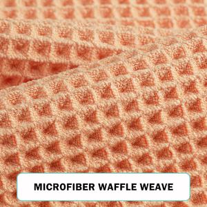 מכירת מפעל ECO מגבת מיקרופייבר וופל, אריגת וופל, רכה, ללא סיבים, סופגת במיוחד, ייבוש מהיר, ללא ריח, לאמבטיה, לחדר כושר, לחוף הים ולבריכה - Product Image 3