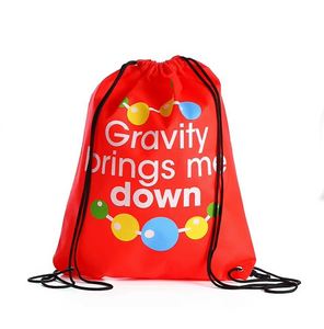 Eco-Friendly Large Polyester <b>Drawstring</b> <b>Backpack</b> Bag for Camping Sport Basketball for Outdoor Activities and Shopping - Product Image 3