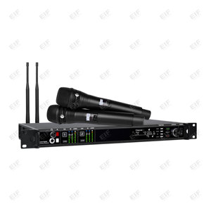 Micrófono Inalámbrico de Mano AD4D-3, Doble Canal UHF, Diversidad Digital, Cancelación de Ruido, Diseño Portátil USB de Metal para Música en Vivo - Product Image 4