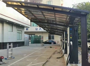 Cochera de lujo de alta calidad con marco de aluminio, garajes, toldos, cocheras, tubería de acero, toldo de garaje - Product Image 3