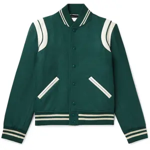 Men's Vintage Letter Racer Jacket Oversized Baseball Bomber Jackets Unisex Streetwear Coats Varsity Jacket