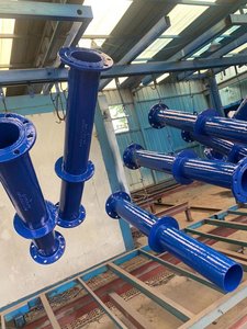 Tubería de hierro dúctil con bridas ISO2531 EN545 con revestimiento - Product Image 2