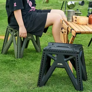 IMODE 하이 퀄리티 야외 피크닉 캠핑 낚시를위한 대형 플라스틱 접이식 의자