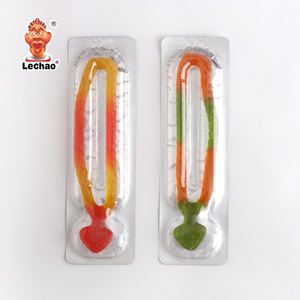 OEM Halal Pulsera Collar Forma Dulce Gummy Mix Fruits Collar Personalizado Gummy Candy - Product Image 4