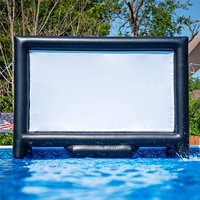 Cinéma gonflable portable sur mesure, écran de cinéma gonflable portable pour l'extérieur, pour la publicité