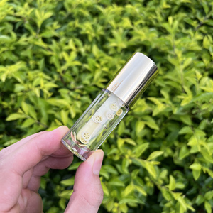 Tự làm logo rõ ràng Lip Gloss Chất lượng cao nhãn hiệu riêng Hữu Cơ Lip dầu trái cây dễ thương mật ong thuần chay Glossy Lip Plumper Gloss - Product Image 6