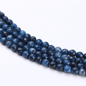 WENCHI Cuentas de Piedras Preciosas Naturales y Diamantes con Corte Brillante, Ágata de 8 mm y Diamante de 3 mm para la Fabricación de Joyas - Modelo Hong Kong 2093 - Product Image 5