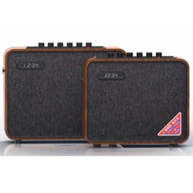 Professional Audio & Video Accessory Speaker with Integrated LCD Screen