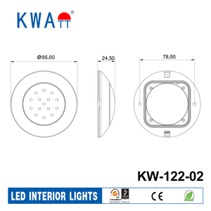 <span class=keywords><strong>Plafonnier</strong></span> LED intérieur de haute qualité, <span class=keywords><strong>12V</strong></span> 24V, dôme pour véhicule, caravane, cabine, RV avec CE RoHS, usine, - Product Image 4