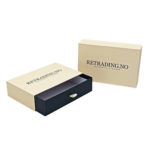 Caja de Regalo de Lujo Personalizable con Cajón Deslizable de Papel Rígido, con Materiales Reciclados, Relieve y Forro de Esponja - Product Image 2
