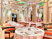 Ensemble de canapé et table avec chaises pour restaurant, personnalisé, moderne, semi-rond, en acier inoxydable, imperméable, pour café