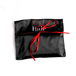 Bolsa de Satén con Logotipo Personalizado, Bolsa para Ropa de Bebé, Bolsa de Lujo para Pelucas, Bolsa de Satén con Solapa para Cosméticos - Product Image 2