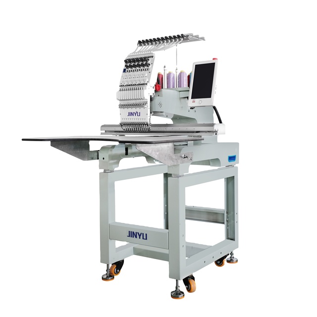 Factory Direct Sales New Single Head Fully Automatic Computerized Embroidery Machine Motor 12/15 Needles Fast Delivery 3 Days