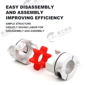 Ur Elk Motor <strong>Coupler</strong> Aluminum Alloy Joint Connector Coupling For DIY Encoder - Product Image 6