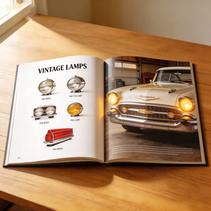 Stampa Personalizzata di Cataloghi Industriali <span class=keywords><strong>e</strong></span> Automobilistici, Brochure con Copertina Rigida, Carta Offset, Rilegatura Perfetta - Product Image 2