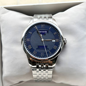 Montres Classiques Rétro de Luxe pour Hommes, Boîtier en Acier Inoxydable Lumineux, Cadran en Verre 41mm, Bracelet en Alliage 20mm, Fonction Calendrier Non Disponible - Product Image 4