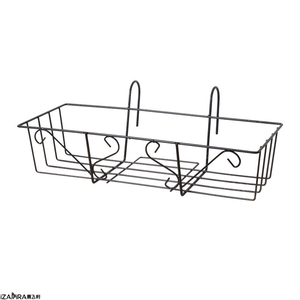 Étagère à plantes rectangulaire moderne et écologique en fer forgé <span class=keywords><strong>pour</strong></span> pots <span class=keywords><strong>de</strong></span> fleurs, panier suspendu <span class=keywords><strong>pour</strong></span> balcon, étagère <span class=keywords><strong>pour</strong></span> hôtel - Product Image 1