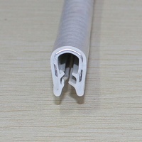 Tiras de Sellado Automotrices de Silicona Resistente al Calor Cuishi, Tiras Decorativas de Extrusión con Borde a Presión, Tiras Protectoras Contra la Intemperie