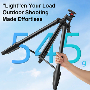 Xách tay có thể thu vào hạ cánh Bracket phổ nhôm DSLR & điện thoại nhiếp ảnh đứng cho sống <span class=keywords><strong>Tripod</strong></span> & Du Lịch nhiếp ảnh - Product Image 3